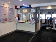 Well-maintained cable car station Col Margherita