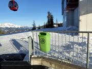 Waste bin at Kemahdhöhe