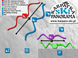 Trail map Karpatka Panorama
