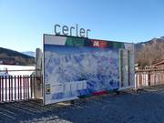 Updated information at the base station in Cerler