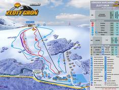 Trail map Złoty Groń
