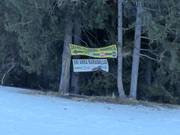 Orientation in the Aprica ski resort