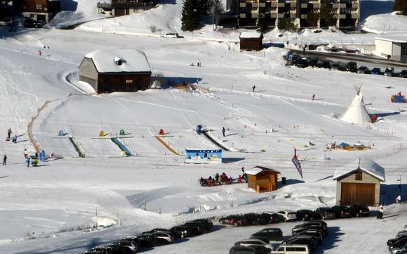 Family ski resorts Toggenburg – Families and children Wildhaus – Gamserrugg (Toggenburg)