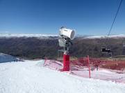 Efficient snow cannon in Cardrona