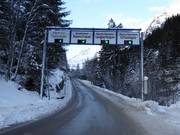 Mountain road to Sportgastein