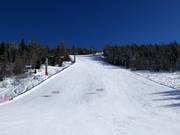 Black slopes at the Teola-Pianoni Bassi chairlift