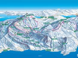 Trail map Rigi