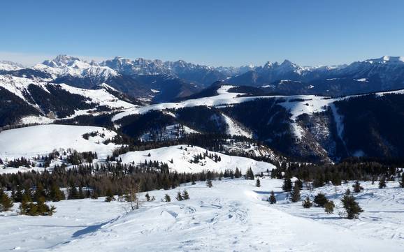 Sugana Valley (Valsugana): environmental friendliness of the ski resorts – Environmental friendliness Lagorai/Passo Brocon – Castello Tesino
