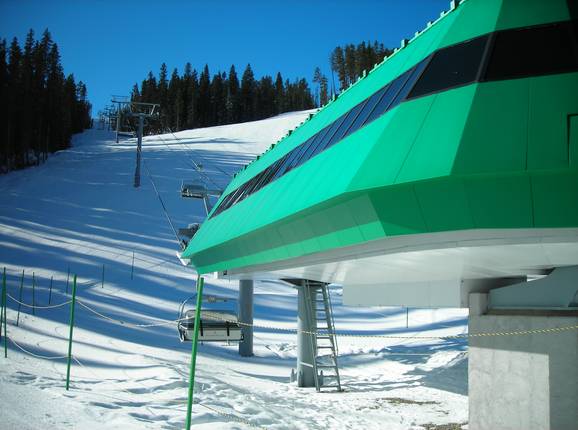 American Spirit - 4pers. High speed chairlift (detachable) with bubble