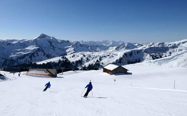 Ski resort Damüls Mellau