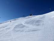 Perfectly groomed slopes