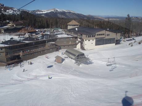 California: access to ski resorts and parking at ski resorts – Access, Parking Mammoth Mountain