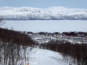 Winter camping in Björkliden