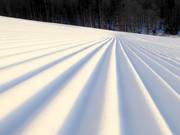 Perfectly groomed slopes in the Hochficht ski resort