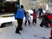 A lot of attention is paid to children.