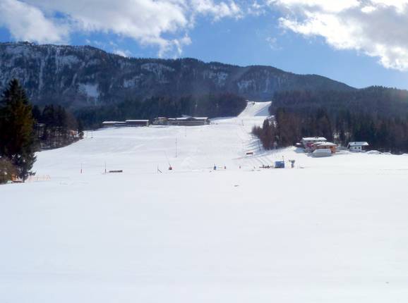 View of the slopes in Thiersee-Mitterland