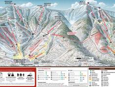 Trail map Sugarbush
