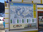 Information board in Vals
