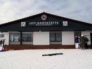 The lift restaurant at the valley station