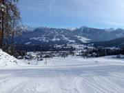Easy slope at the Schneemandllift