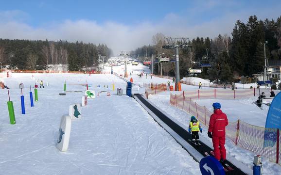 Family ski resorts South Bohemian Region (Jihočeský kraj) – Families and children Lipno