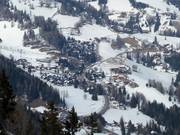 View of St. Oswald with the Kirchleitn holiday village