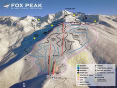 Trail map Fox Peak