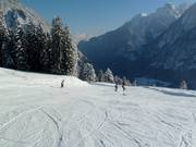 Beginner slope Bergstation Dorfbahn