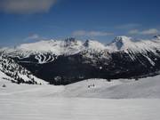 View of Blackcomb Mountain from Whistler Mountain