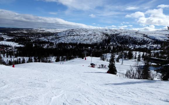 Highest ski resort in Vemdalen – ski resort Vemdalsskalet