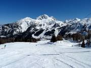 View of the slopes at Gartnerkofel