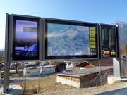 Information board in the valley