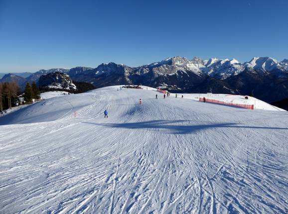 Panoramic view of the Schwarzeck ski slope