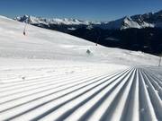 Very good slope grooming