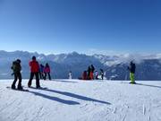 Start of the ski day on the Zettersfeld