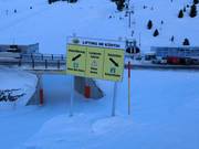 Signposting on the slopes