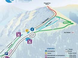 Trail map Col de Turini/Camp d'Argent