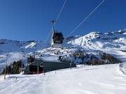 Slopes at the gondola lifts