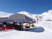 Flimsattelbahn - 4pers. High speed chairlift (detachable) with bubble