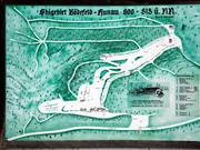 Pano at the entrance to the lift – design-wise no longer completely up to date.