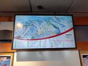 Digital displays in the hotels on site