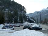 Entry point Cesana Ski Lodge