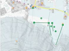 Trail map Planberg- and Wiesenlifte – Pertisau