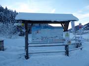 Cross-country trail map Osttiroler Hochpustertal