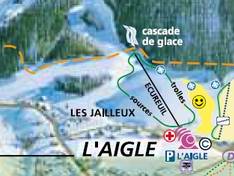 Trail map Parc de loisirs de l'Aigle – Lans en Vercors