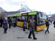 Ski bus in Scuol