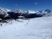 The Giggijoch: central point in the Sölden ski area