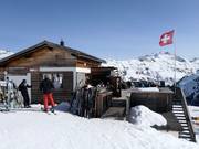 Mountain hut tip Madrisa-Zügenhüttli