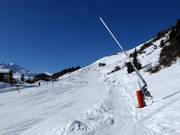 Snowmaking in the Kleinvalser Arena