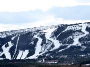 View of the Klövsjö/Storhogna ski area